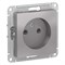Systeme Electric AtlasDesign алюминий розетка без заземления, 16А, механизм ATN000341 - фото 71375 Systeme Electric AtlasDesign алюминий розетка без заземления, 16А, механизм ATN000341 - фото 71375