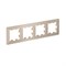 Systeme Electric AtlasDesign Air Песочный/дымчатый белый Рамка 4-ая ATN221204 - фото 71580 Systeme Electric AtlasDesign Air Песочный/дымчатый белый Рамка 4-ая ATN221204 - фото 71580