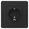 Blanca внутренняя антрацит розетка с заземлением, без шторок, 16А, 250В BLNRS001016 - фото 72332 Blanca внутренняя антрацит розетка с заземлением, без шторок, 16А, 250В BLNRS001016 - фото 72332