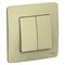 Blanca внутренняя бежевый выключатель 2-клавишный (cх.5), 10А, 250B BLNVS010507 - фото 72391 Blanca внутренняя бежевый выключатель 2-клавишный (cх.5), 10А, 250B BLNVS010507 - фото 72391