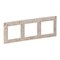 Legrand Valena Life ампир бежевый рамка 3-ая 754113 - фото 77201