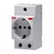 ABB M1173 Розетка щитовая 2Р+N 16A 2CSM110000R0701 - фото 87779