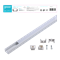 Gauss Профиль для ленты LED врезной гл 12mm - 2m BT415 - фото 88203