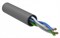 IEK ITK Кабель связи витая пара U/UTP, кат.5E 2х2х24AWG solid, PVC, 500м, серый LC1-C5E02-111 - фото 89238