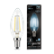 Gauss Лампа Filament Свеча 7W 580lm 4100К Е14 LED 103801207 - фото 89646