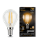 Gauss Лампа Filament Шар 7W 550lm 2700К Е14 LED 105801107 - фото 89649