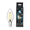 Gauss Лампа Filament Свеча 5W 450lm 4100К Е14 диммируемая LED 103801205-D - фото 89722