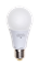 Jazzway Лампа светодиодная (LED) «груша» d60мм E27 240° 7Вт 220-230В матовая тепло-белая желтая 3000К .1033178 - фото 89769