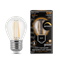 Gauss Лампа Filament Шар 5W 420lm 2700К Е27 диммируемая LED 105802105-D - фото 89848
