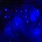 NEON-NIGHT Гирлянда Айсикл (бахрома) светодиодный, 5,6 х 0,9 м, черный провод "КАУЧУК", 230 В, диоды синие, 240 LED 255-243 - фото 90446