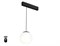 Ambrella Светильник светодиодный диммируемый для шинопровода Magnetic 220V GL1442 BK/FR черный/белый матовый IP20 10W 3000K-6400K 120° D120 H1500 (Без GL1442 - фото 92575