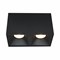 ST LUCE ST168.402.02 Светильник потолочный Черный GU10 2*50W IP20 L82,5xW165xH104 220V Без ламп ST168.402.02 - фото 94051