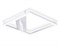 Ambrella Потолочный светодиодный светильник FL51463/1+1 WH белый 70W 3000K-6400K+4200K 500*500*110 (ПДУ РАДИО 2.4G) FL51463 - фото 95730