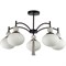 Lumion 8273/5C NEOCLASSI черный, серый/белый металл, керамика/стекло Люстра потолочная Е14 5*40W 220V GLORIYA 8273/5C - фото 97155