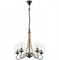Lightstar 734057 (SD1355/5) Люстра BOLLA 5х40W E14 ЧЕРНЫЙ/ЗОЛОТО/ПРОЗРАЧНЫЙ (в комплекте) 734057 - фото 97545