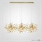 ImperiumLoft Люстра Tezani Argent Suspension Linear Gold 3 L110 177957-22 - фото 97704