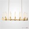 ImperiumLoft Люстра CANELLE Linear Chandelier 12 Modern Brass 84598-22 - фото 99790